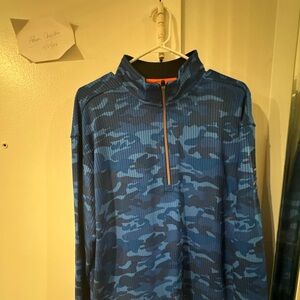 Straight Down Golf Polo - Glen Oak Country Club Logo